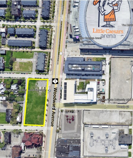 2800-2860 Woodward Ave, Detroit, MI à vendre - Photo de l’immeuble – Image 2 sur 3