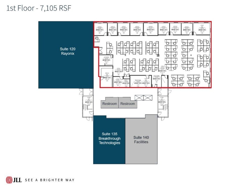 1880 Oak Ave, Evanston, IL à louer Plan d’étage– Image 1 sur 1