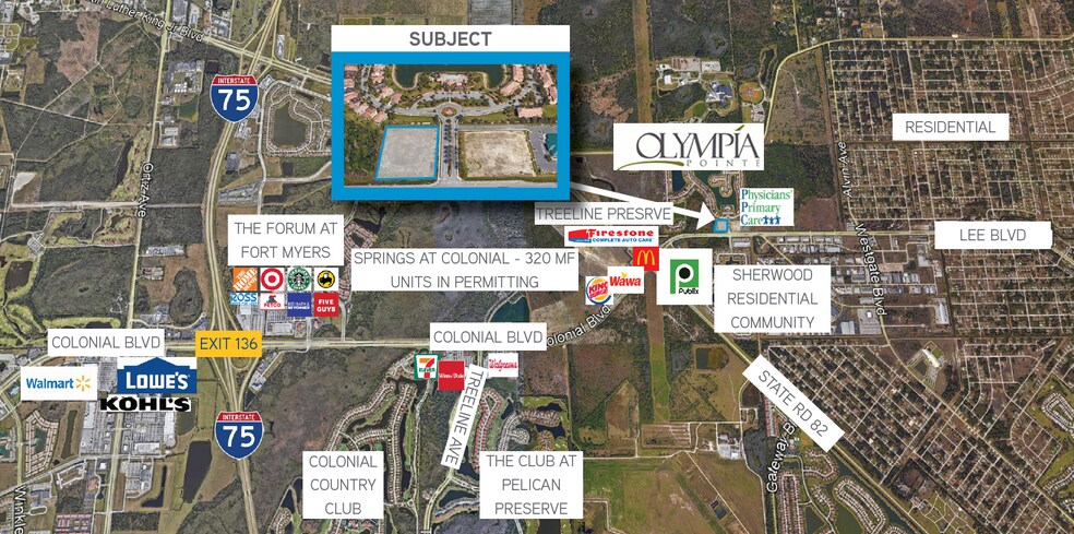 Lee Boulevard & Olympia Pointe Blvd, Lehigh Acres, FL à vendre - Photo de l’immeuble – Image 3 sur 5