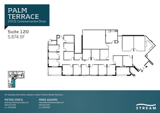 25521 Commercentre Dr, Lake Forest, CA à louer Plan d’étage– Image 1 sur 2