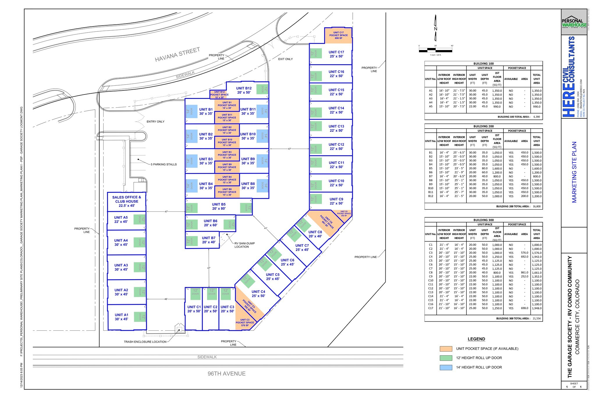 9658 Havana St, Commerce City, CO à louer Plan de site– Image 1 sur 3