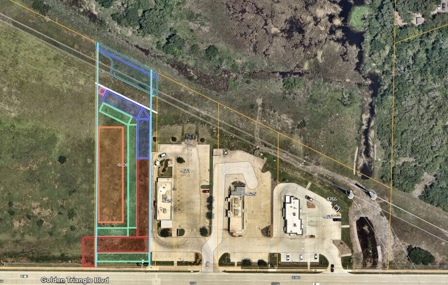 4709 Golden Triangle Blvd, Fort Worth, TX à louer - Plan de site – Image 2 sur 2