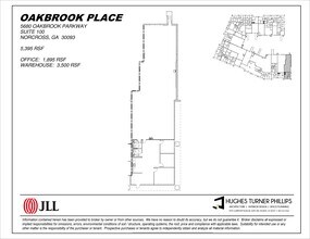 5680 Oakbrook Pky, Norcross, GA à louer Plan de site– Image 1 sur 1
