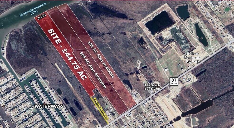 1325½ Highway 87, Crystal Beach, TX à vendre - Photo de l’immeuble – Image 2 sur 2
