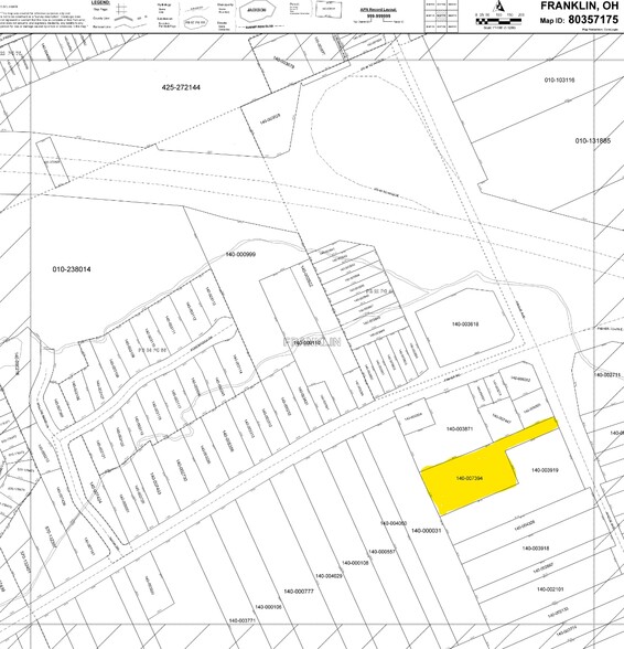 799 N Hague Ave, Columbus, OH à louer - Plan cadastral – Image 3 sur 24