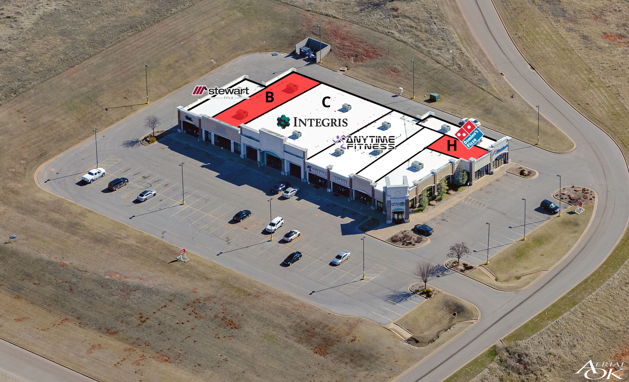 1700-1726 S Division St, Guthrie, OK à louer Aérien– Image 1 sur 1