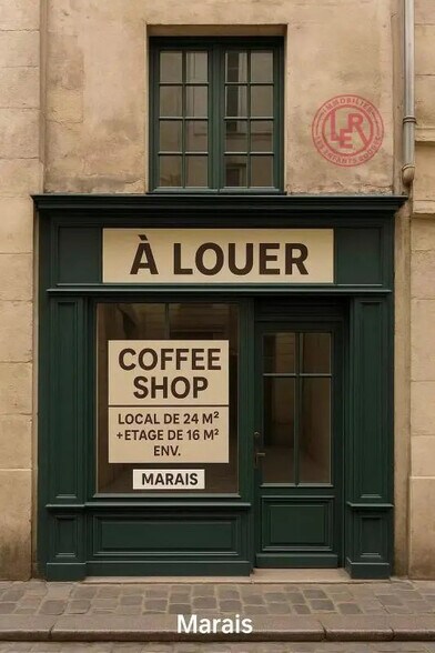 Local commercial dans Paris à louer - Photo de l’immeuble – Image 1 sur 2