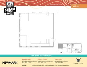 1401 Zuni St, Denver, CO à louer Plan d’étage– Image 1 sur 2