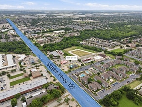 1695 S State Highway 121, Lewisville, TX - Vue aérienne vue de carte