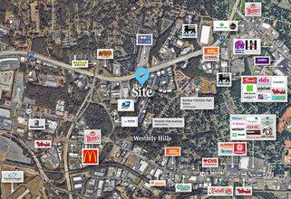 2719 Westport Rd, Charlotte, NC - VUE AÉRIENNE  vue de carte