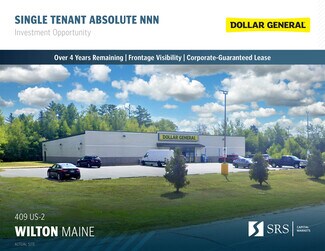 Plus de détails pour 409 US Route 2 E, Wilton, ME - Local commercial à vendre