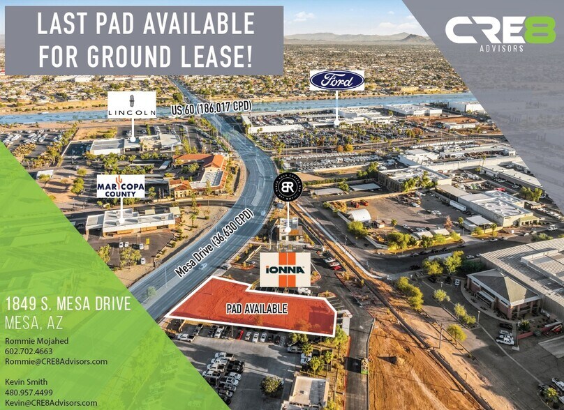 1849 S Mesa Dr, Mesa, AZ à vendre - Photo de l’immeuble – Image 1 sur 5