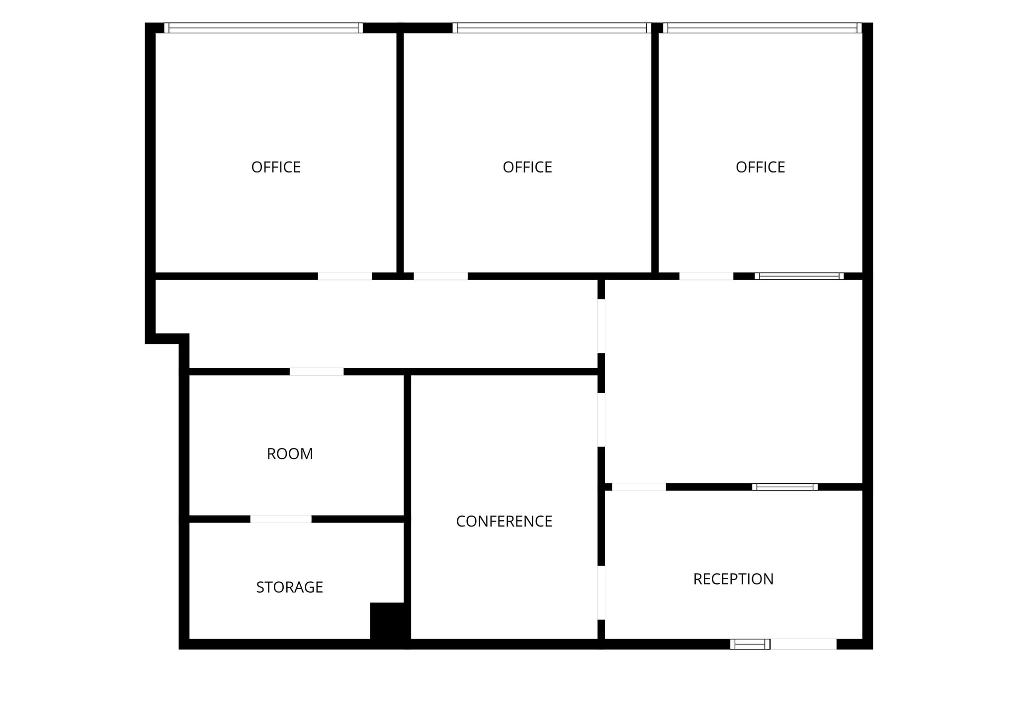 2501 Palmer Hwy, Texas City, TX à louer Plan d’étage– Image 1 sur 3