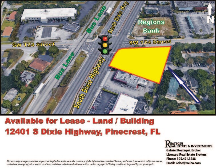 12401 S Dixie Hwy, Pinecrest, FL à louer - Aérien – Image 2 sur 4