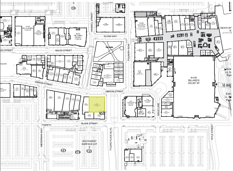 7580-7600 Gibson St, Liberty Township, OH à louer - Plan de site – Image 3 sur 3