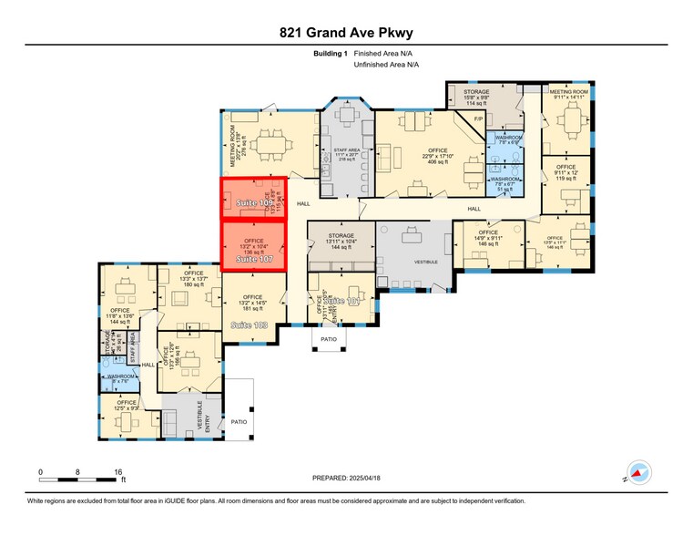 821 Grand Avenue Pky, Pflugerville, TX à louer - Plan d’étage – Image 2 sur 12