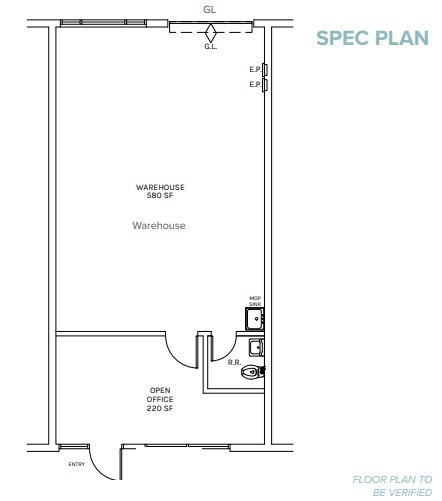 10451-10455 Roselle St, San Diego, CA à louer Plan d’étage– Image 1 sur 2