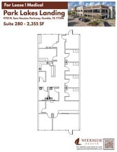 9701 N Sam Houston Pky, Humble, TX à louer Plan d’étage– Image 2 sur 7