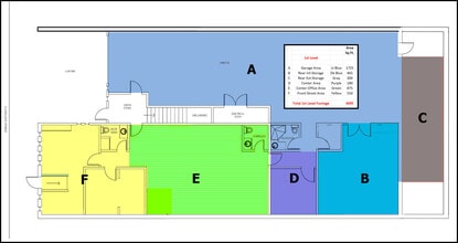 1009 S Claremont St, San Mateo, CA à louer Plan d’étage– Image 2 sur 19