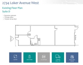 2720 Loker Ave W, Carlsbad, CA à louer Plan d’étage– Image 1 sur 1