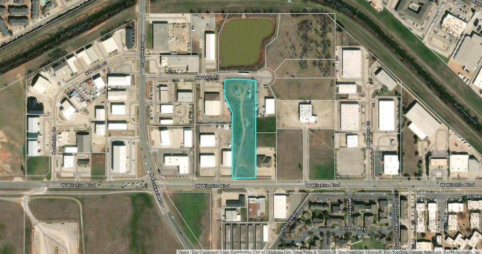 N Rockwell & Wilshire Blvd, Oklahoma City, OK à vendre - Photo principale – Image 1 sur 4