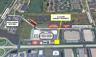Plus de détails pour Lot 5 - Towne Center Road, North Aurora, IL - Terrain à vendre