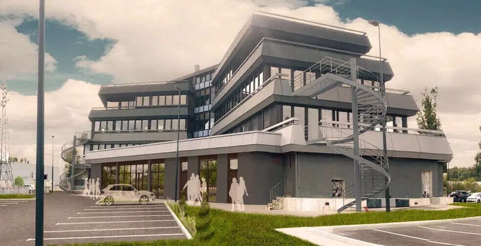 Bureau dans à louer - Photo de l’immeuble – Image 2 sur 8