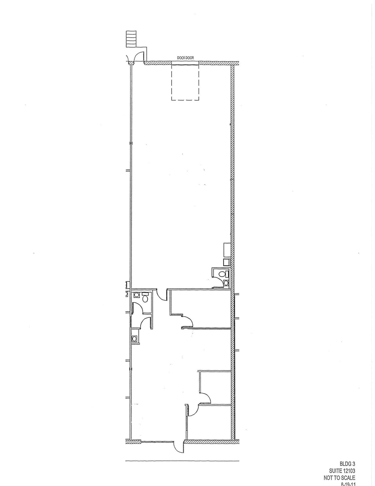 12101-12109 12th Ave S, Burnsville, MN à louer Plan d’étage– Image 1 sur 3