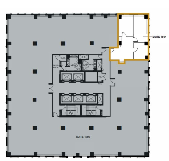 415 Yonge St, Toronto, ON à louer Plan d’étage– Image 1 sur 1
