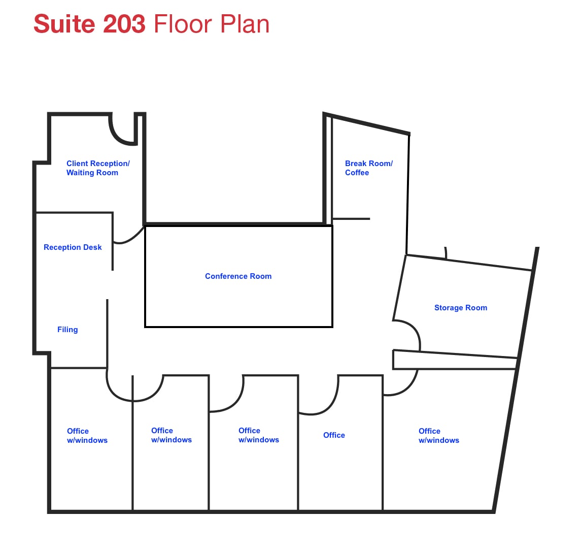 17337 Ventura Blvd, Encino, CA à louer Plan d’étage– Image 1 sur 11