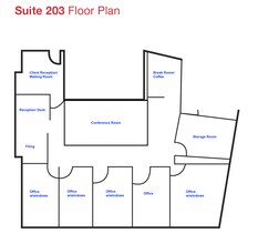 17337 Ventura Blvd, Encino, CA à louer Plan d’étage– Image 1 sur 11