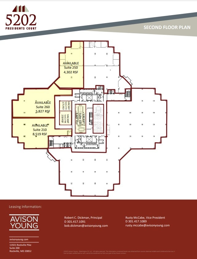 5202 Presidents Ct, Frederick, MD à louer Plan d’étage– Image 1 sur 1