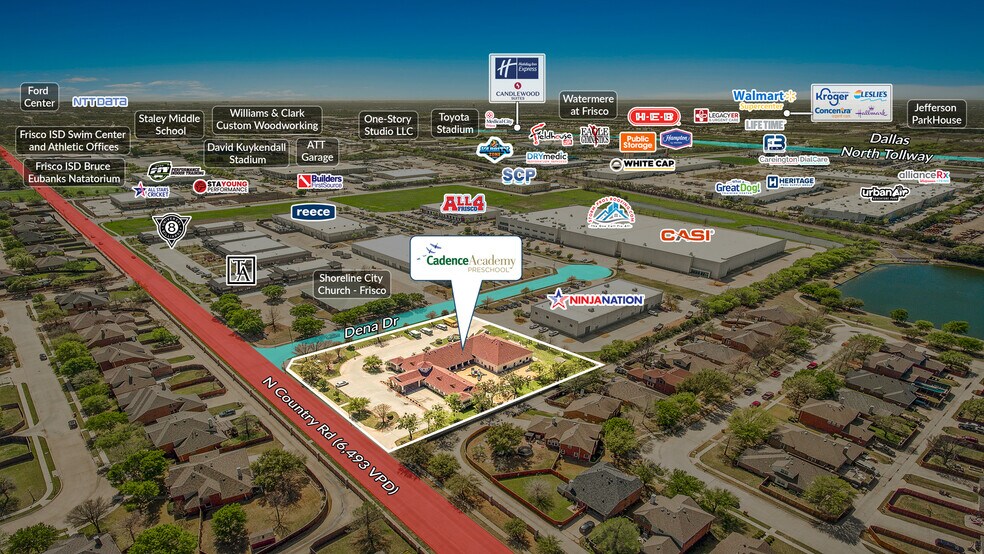 10749 N County Rd, Frisco, TX à vendre - Photo de l’immeuble – Image 2 sur 5