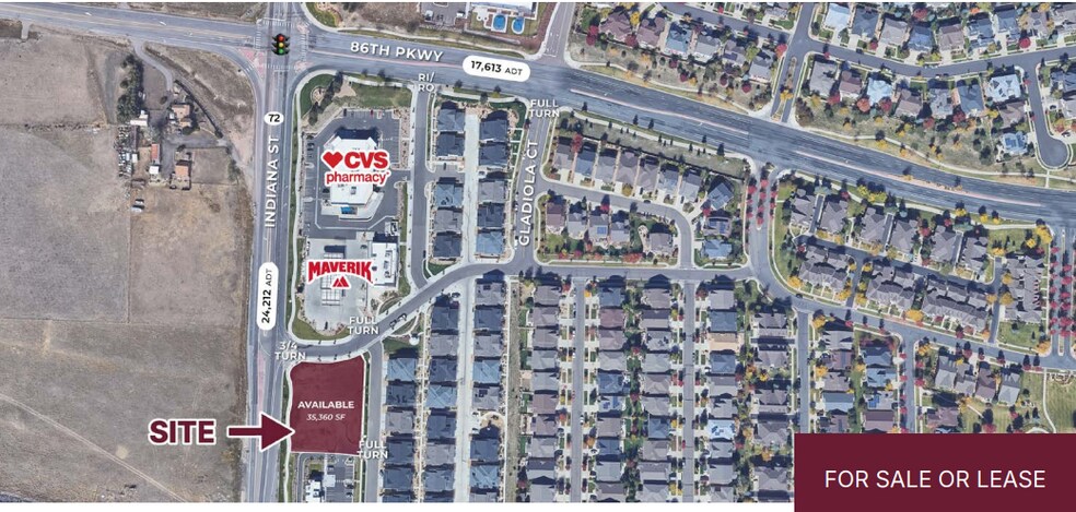 SEC 86th Parkway & Indiana St, Arvada, CO à vendre - Photo principale – Image 1 sur 1