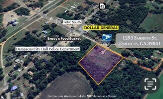 Plus de détails pour 1293 Sammons St, Damascus, GA - Terrain à vendre