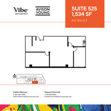 1391 N Speer Blvd, Denver, CO à louer Plan d’étage– Image 1 sur 1