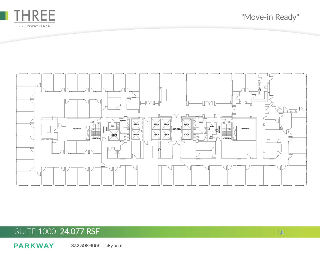 3 Greenway Plz, Houston, TX à louer Plan d’étage– Image 1 sur 4