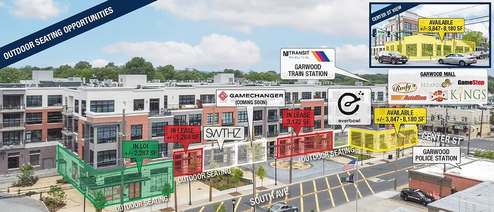 400-490 South Ave, Garwood, NJ à louer - Photo de l’immeuble – Image 1 sur 70