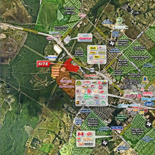 Hwy 80 & W Broad St, Forney, TX à vendre - Photo de l’immeuble – Image 1 sur 2