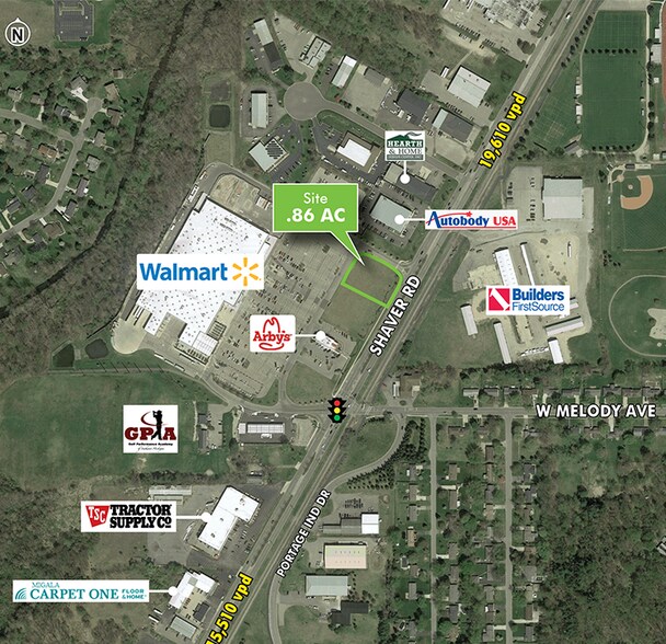 8350 Shaver Rd, Portage, MI à vendre - Photo principale – Image 1 sur 1