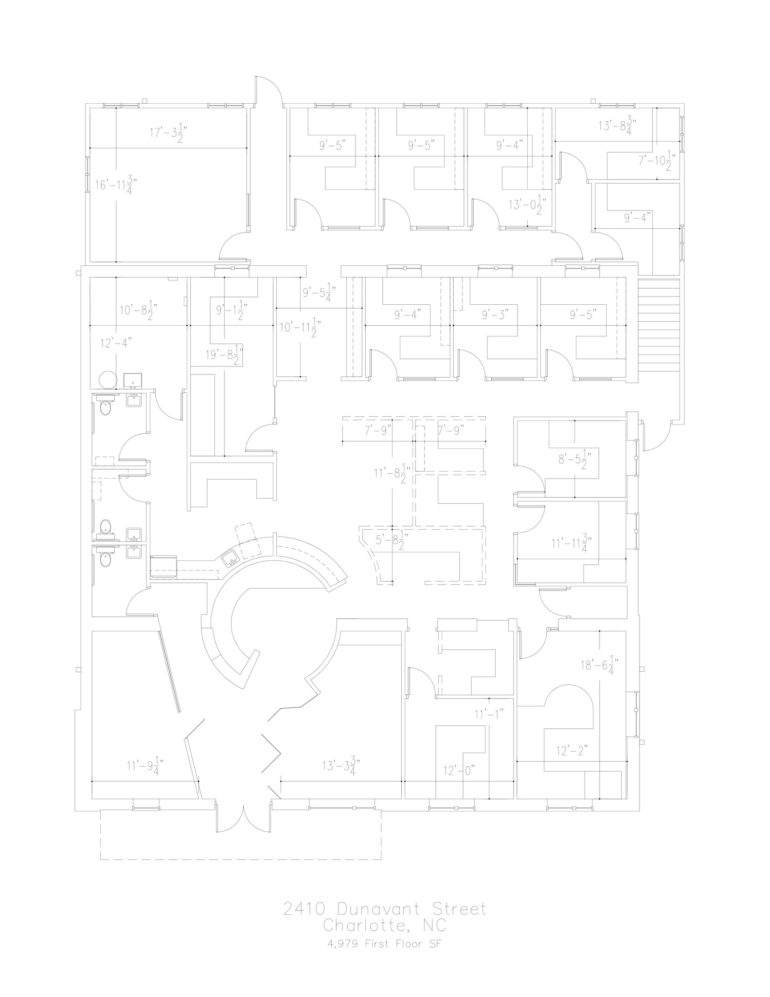 2410 Dunavant St, Charlotte, NC à louer Plan de site– Image 1 sur 15