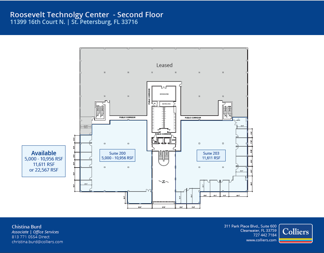 11399 16th Ct N, Saint Petersburg, FL à louer Plan d’étage– Image 1 sur 1