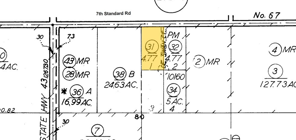 8921 De Swan Ct, Bakersfield, CA à louer - Plan cadastral – Image 2 sur 2