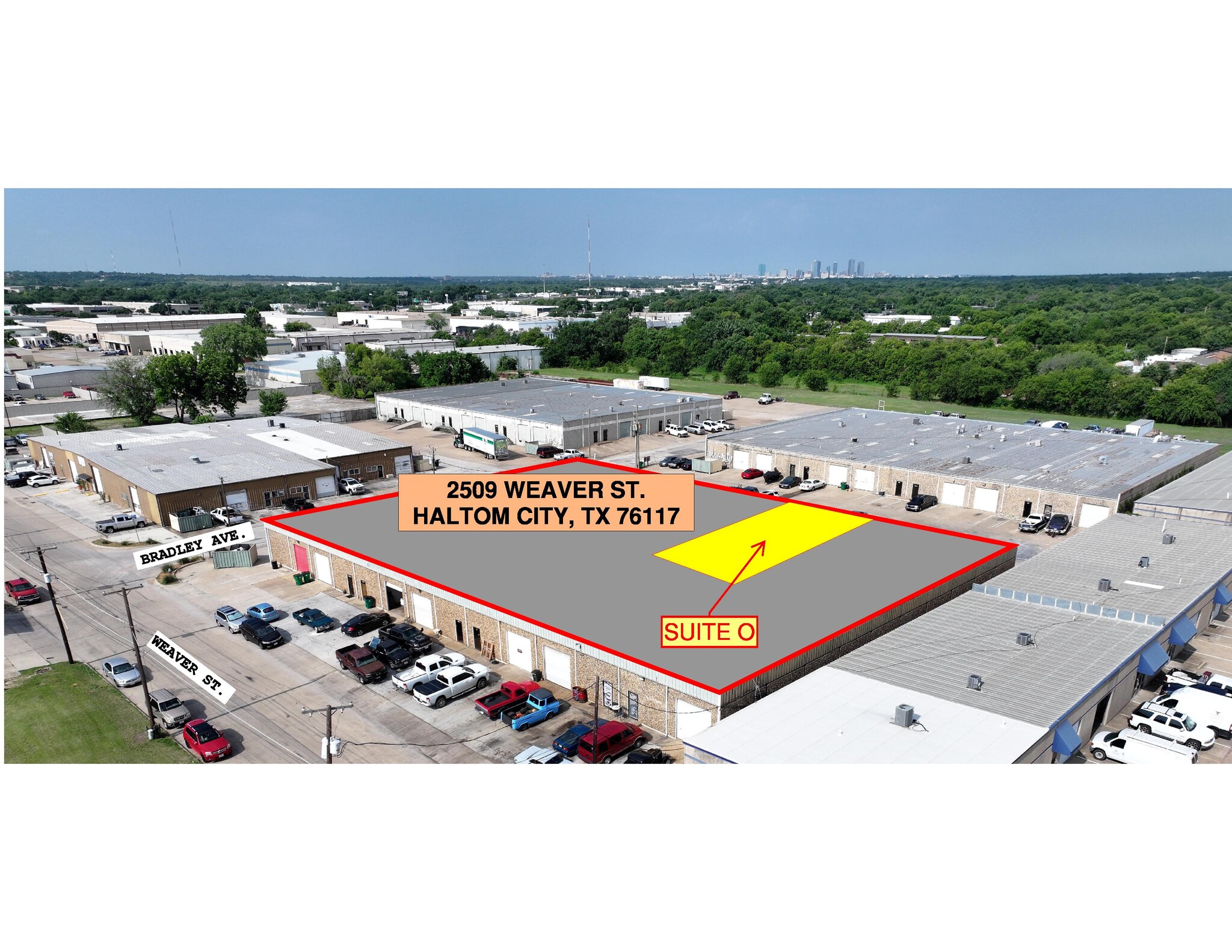 2509 Weaver St, Haltom City, TX à louer Aérien– Image 1 sur 2