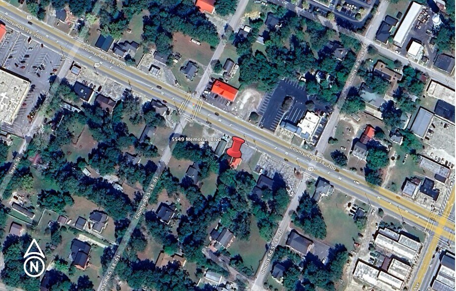 5549 Memorial Blvd, Saint George, SC à vendre - Aérien – Image 2 sur 2