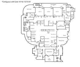 4150 Regents Park Row, La Jolla, CA à louer Plan d’étage– Image 1 sur 1