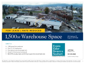 495 Highway 99 N, Eugene, OR à louer Photo intérieure– Image 2 sur 5