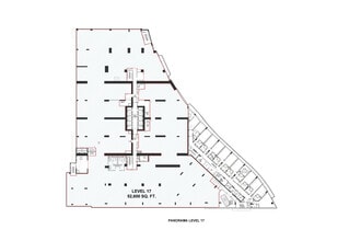 1100 Brickell Bay Dr, Miami, FL à louer Plan d’étage– Image 1 sur 9