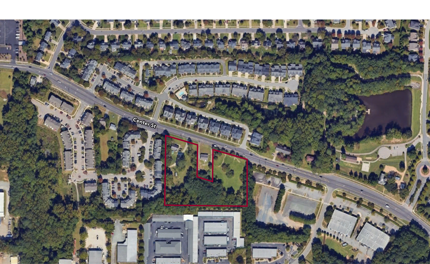 1400 Center St, Apex, NC à vendre Aérien– Image 1 sur 3