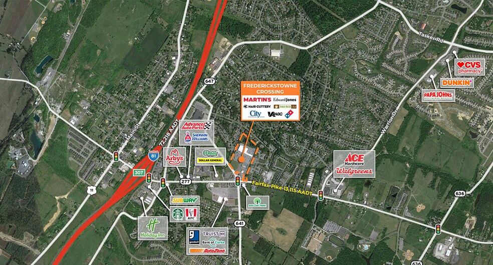 403 Double Church Rd, Stephens City, VA à louer - Aérien – Image 3 sur 6